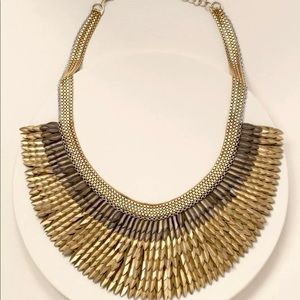 Stella and Dot Pegasus Necklace GOLD